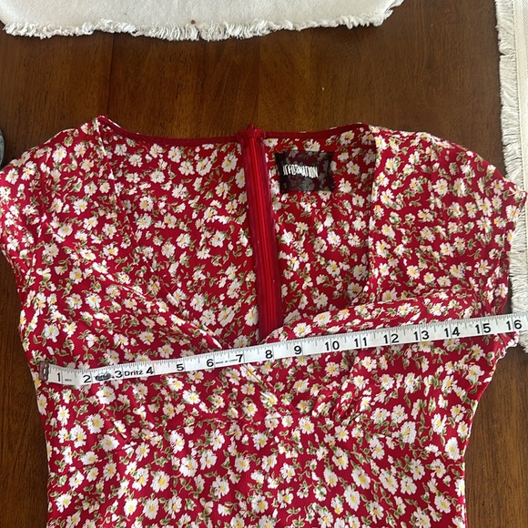 Reformation Atlas Dress in Barbecue, Size 4 - Picture 9 of 9